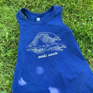 Tea Kids Make Waves Graphic Tanks